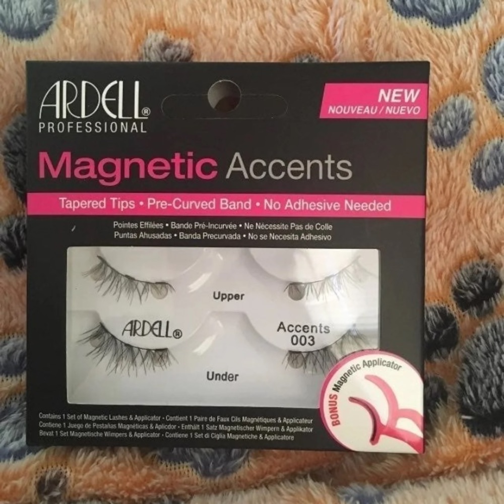 Ardell Professional Double Layer Magnetic Accents Lashes Tapered Tips Pre-Curve